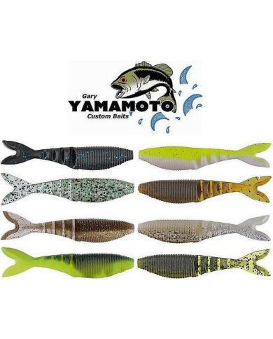 Yamamoto 4" ZAKO Watermelon Copper Flake / Orange Red Flake Yamamoto 4" ZAKO Watermelon Copper Flake / Orange Red Flake
