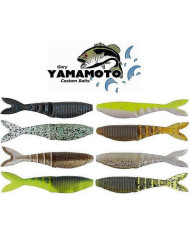 Yamamoto 4" ZAKO Watermelon Copper Flake / Orange Red Flake