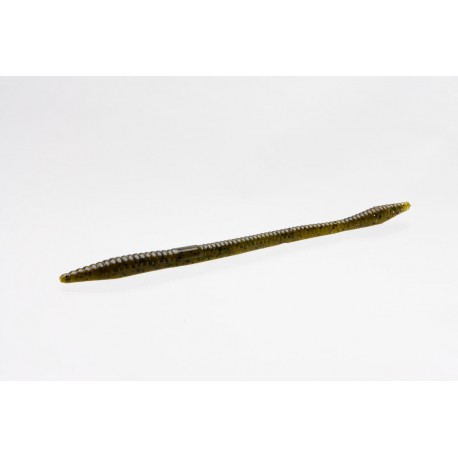 Zoom Original Trick Worm GREEN PUMPKIN 6.5"