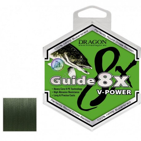 Dragon Guide 8x V-Power Braid 0.15mm 12.90kg 150m 