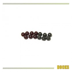 Docks Soft Beads Brown 6mm