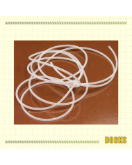 Docks Super Elastic Tube Clear ø1.2mm 100cm