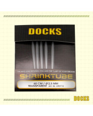 Docks Shrink Tube ø2.5mm 60cm Docks Shrink Tube ø2.5mm 60cm