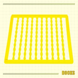 Docks Boilie Stoppers Hard Yellow