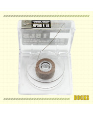 Docks Hooklink Braid Neutral Buoyancy Dark Brown 15lb Docks Hooklink Braid Neutral Buoyancy Dark Brown 15lb