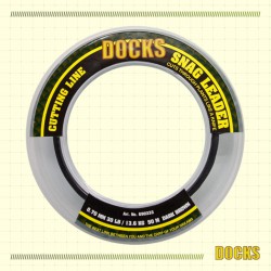 Docks Snag Leader Dark Brown 0.70mm 30lb 50m