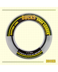 Docks Snag Leader Dark Brown 0.70mm 30lb 50m