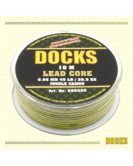 Docks Lead Core Jungle Camou 45lb 10m Docks Lead Core Jungle Camou 45lb 10m