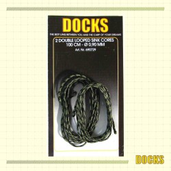 Docks Double Looped Liquid Wire Leader 100 cm