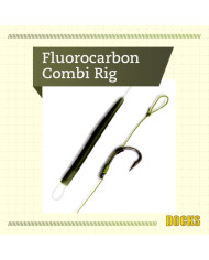 Docks Ready Made Hooklink Flurocarbon Combi Rig 8
