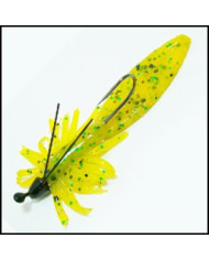 Venom 3" 1/4 Oz 60 Deg. Mad Tom Jig GREEN MUSTARD (Pre Rigged) 