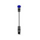 Lowrance 9 Pin Black Top Transducer to 7 Pin Blue UNIT Socket Adapter Cable