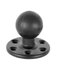RAM 3.68 DIA BASE - 6 HOLES W/ 1" DIA POST  Size D 2-1/4 " 5,7 cm  Size D Ball