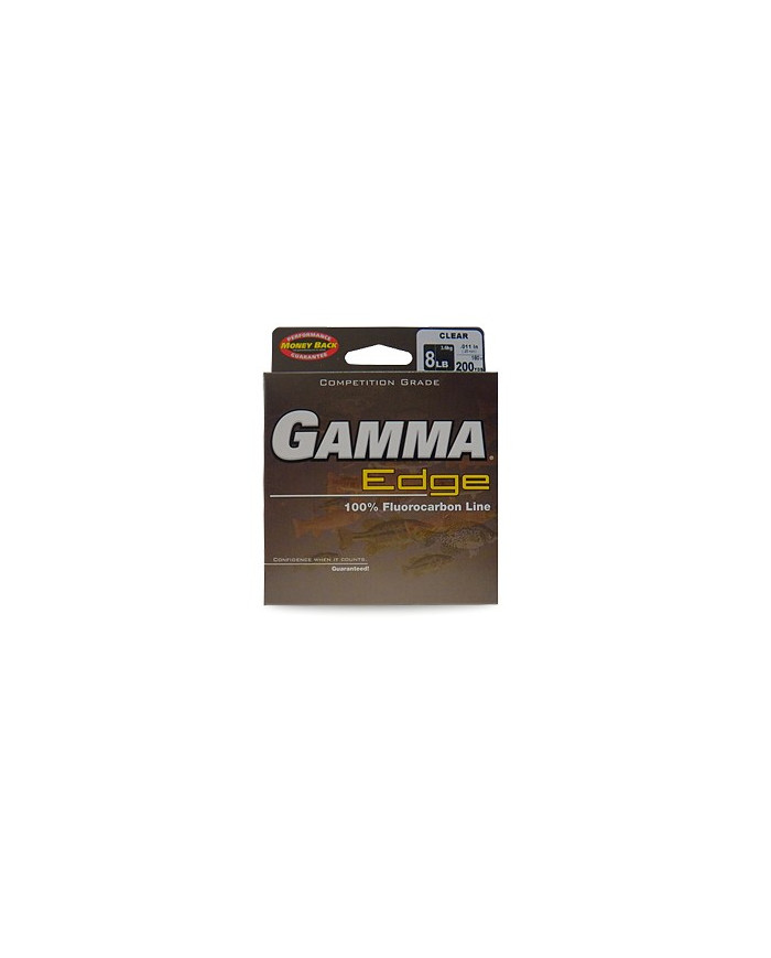 Gamma Edge 100 % Fluorocarbon (Clear) Gamma Edge 100 % Fluorocarbon (Clear)