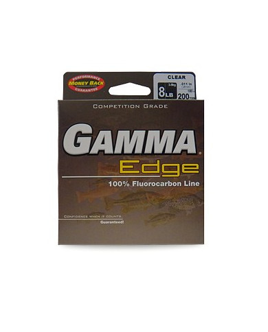 Gamma Edge 100 % Fluorocarbon (Clear) Gamma Edge 100 % Fluorocarbon (Clear)