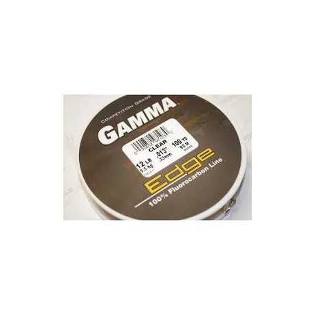 Gamma Edge 100 % Fluorocarbon (Clear) 20 lb