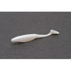 Zoom Swimmin Super Fluke Jr White Pearl 4in