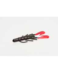 Zoom Ultravibe Speed Craw Black - Red / Red Claw l (3") Zoom Ultravibe Speed Craw Black - Red / Red Claw l (3")