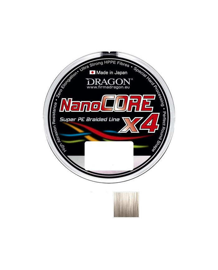 Dragon NanoCore x4 Braid Grey
