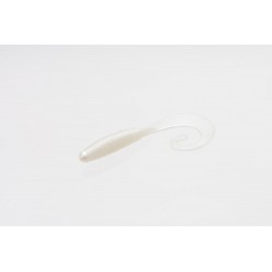 Zoom 4" Tab Tail Grub PEARL WHITE