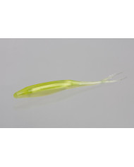 Zoom Salty Super Fluke Lemon Shad 5in