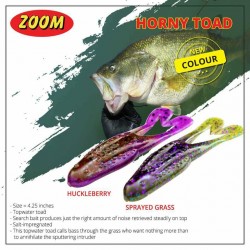 Zoom Horny Toad Sprayed Grass 4.25in