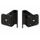 PowerPole Dual Brace Side Mounting Kit for Fixed Jack Plate Black