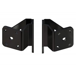 Power-Pole Dual Brace Side Mounting Kit for 8ft Power-Pole to Jack Plate 2in Setback - 2in Rise