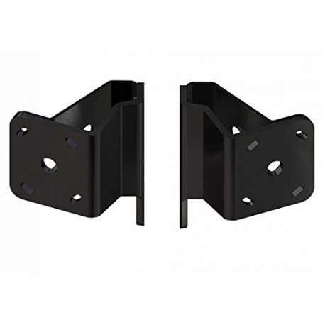 PowerPole Dual Brace Side Mounting Kit for Fixed Jack Plate Black