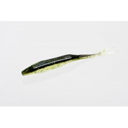 Zoom Salty Super Fluke Midnight Chartreuse 5in