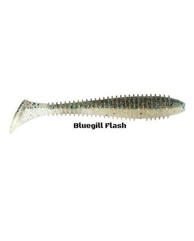 Keitech SWING IMPACT FAT 4.3" BLUEGILL FLASH