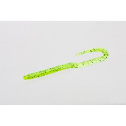 Zoom U Tail Worm CHARTREUSE PEPPER 6,75"