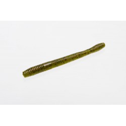 Zoom Magnum Finesse Worm Watermelon Red 5in