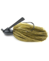 Keitech Model 1 Ver 2.0 Casting Tungsten Rubber Jig 3/8 Oz GRN PUMPKIN