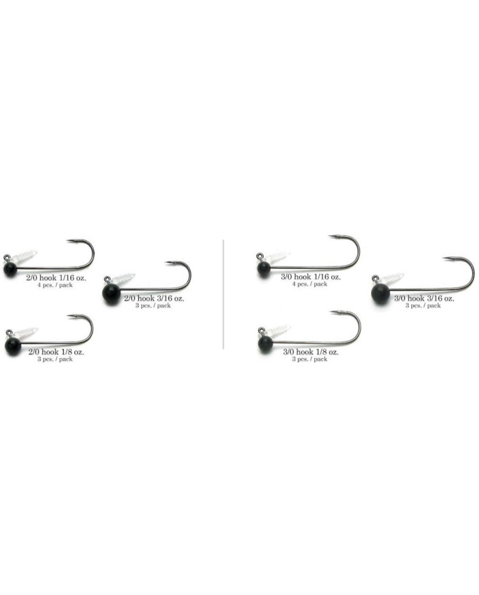 Keitech Tungsten Football Shakey Head