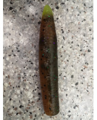 Itty's Floating G- Rig 3.3" AMBER LAMINATE CHARTREUSE TIP