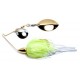 War Eagle Finesse Spinnerbait 5-16th Oz White Chartreuse