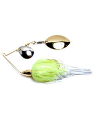 War Eagle Finesse Gold Frame Spinnerbait - White Chartreuse cn/TG 5/16oz War Eagle Finesse Gold Frame Spinnerbait - White Chartreuse cn/TG 5/16oz