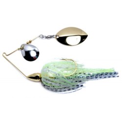 War Eagle Finesse Gold Frame Spinnerbait - Spot Remover cn/TG 5/16oz