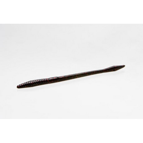 Zoom Original Trick Worm BLACK RED GLITTER 6.5"