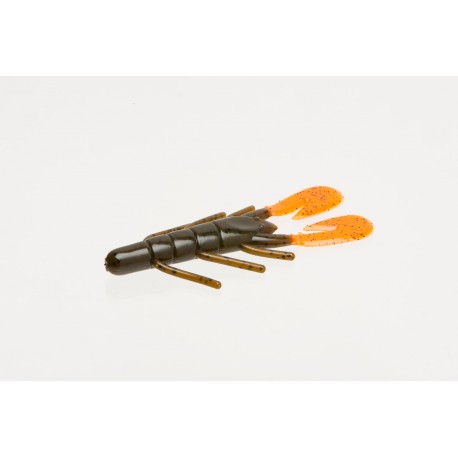 Zoom Ultravibe Speed Craw Green Pumpkin/Orange Claw  (3")