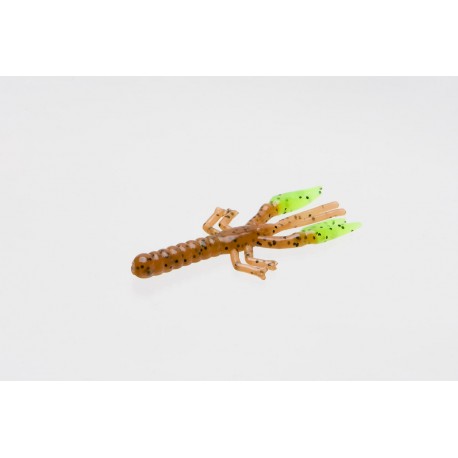 Zoom Lil Critter Craw Pumpkin/Chart Claw (3")