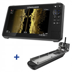 Lowrance HDS-9 LIVE ACTIVE IMAGING FishFinder / ChartPlotter with 3-in-1 Transducer Bundle