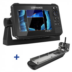 Lowrance HDS-7 LIVE ACTIVE IMAGING FishFinder / ChartPlotter with 3-in-1 Transducer Bundle