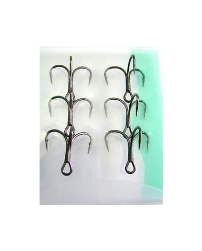 Mustad Ultrapoint KVD Elite Short Shank Treble Hook Size 6 Mustad Ultrapoint KVD Elite Short Shank Treble Hook Size 6