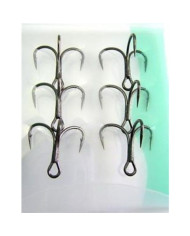 Mustad Ultrapoint KVD Elite Short Shank Treble Hook Size 6 Mustad Ultrapoint KVD Elite Short Shank Treble Hook Size 6