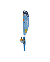 Jarvis Walker Guppy Kiddies - 2 piece Spincast Combo 4ft Jarvis Walker Guppy Kiddies - 2 piece Spincast Combo 4ft