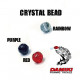 Damiki Crystal Beads - 8 mm RED