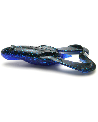Keitech Noisy Flapper BLACK BLUE 413 3.5"