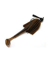 Keitech Model 1 Casting Tungsten Rubber Jig 3-8 Oz BLACK